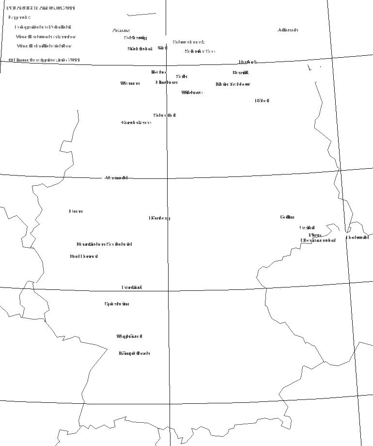 Geografische Verteilung und Helligkeit der Polarlichtbeobachtungen in Deutschland am 05./06.08.2011